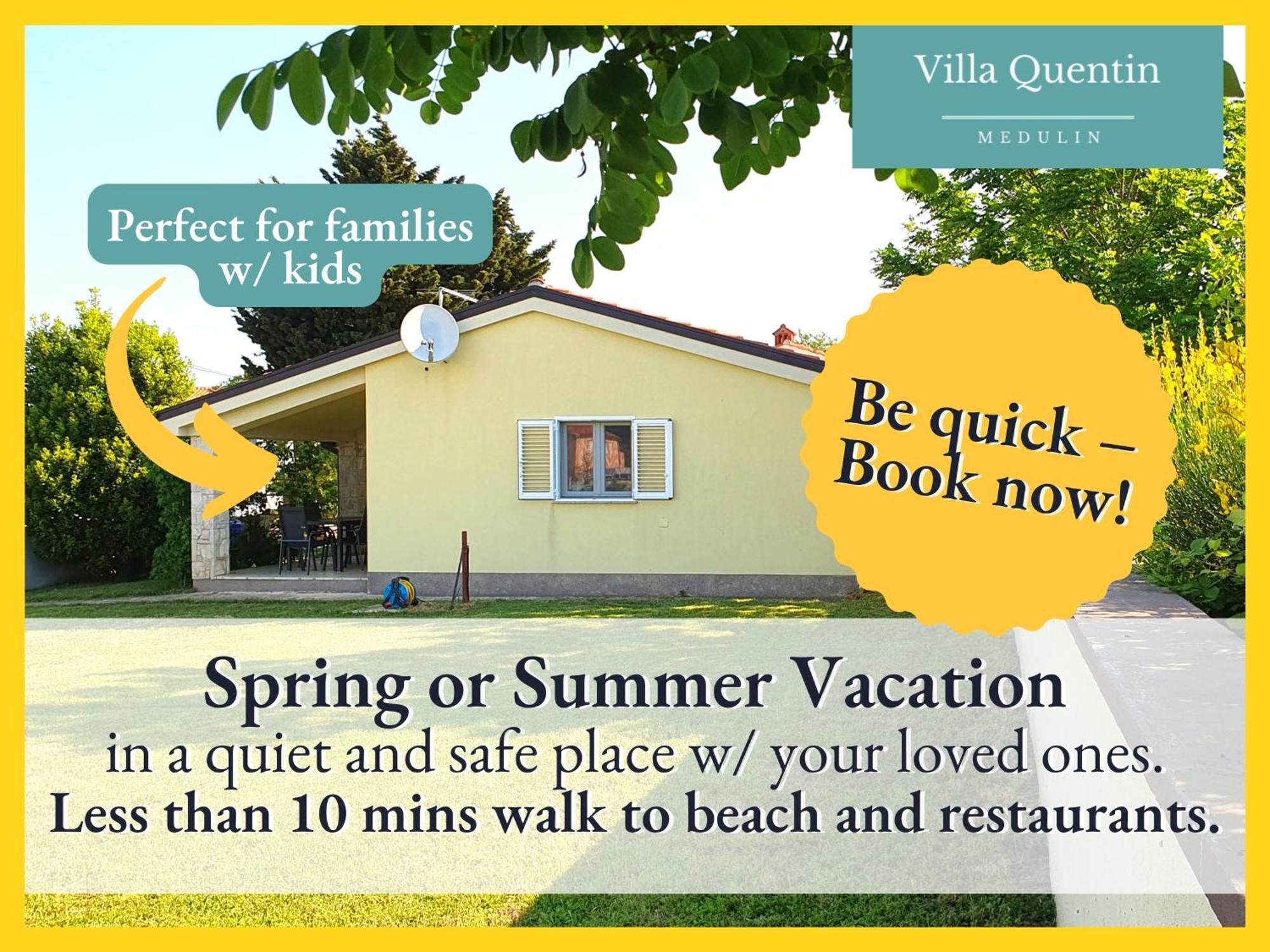 Villa Quentin - Quiet Place Close To Beach Medulin Luaran gambar